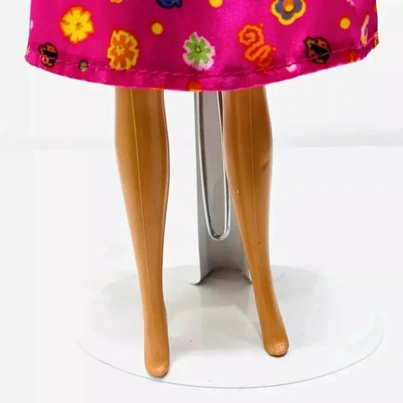 MATTEL BARBIE Doll Long Blond Hair Blue Eyes Top & Skirt 12"Tall Used - Picture 3 of 11